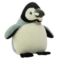 E817 Girls Boys Stuffed Animals Toys Floppy Penguin Plush Toy Gifts Fat Penguin Plush Toy