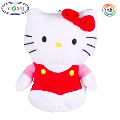 A604 Hello Kitty Classic Plush Speaker for Mobile Devices Plush Cartoon Toy Keychain Stuffed Animal Speakers