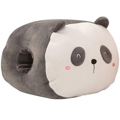 E791 Cute Animal Hand Warmer Pillow Cushions Soft Toys Nap Office Xmas Gift Panda Plush Animal Hand Warmer